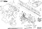 Bosch 0 602 490 466 EXACT 8 Cordless Screw Driver Spare Parts